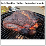 Pork Collar Boston-Butt Kapsim SHOULDER BONEIN SKIN ON SQUARE CUT frozen Local Premium WHOLE CUT 5-7kg (price/kg) PREORDER 3-7 days notice